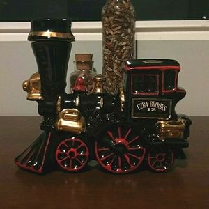 Ezra Brooks Train Decanter